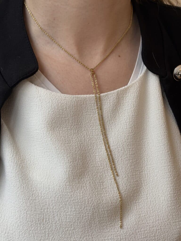 collier zag sohaia bijoux acier inoxydable