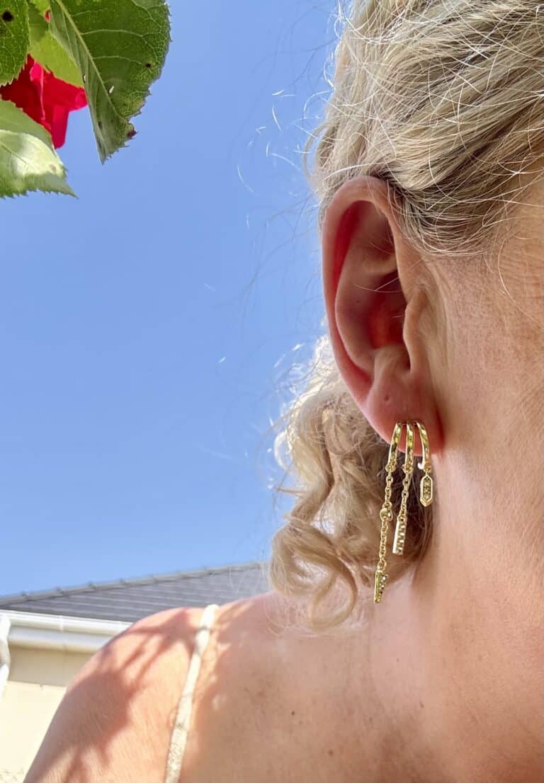 BOUCLES D OREILLES ACIER INOXYDABLE SOHAIA