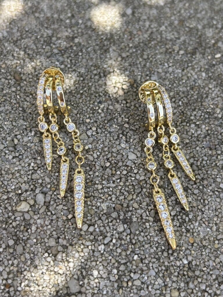 BOUCLES D OREILLES ACIER INOXYDABLE SOHAIA