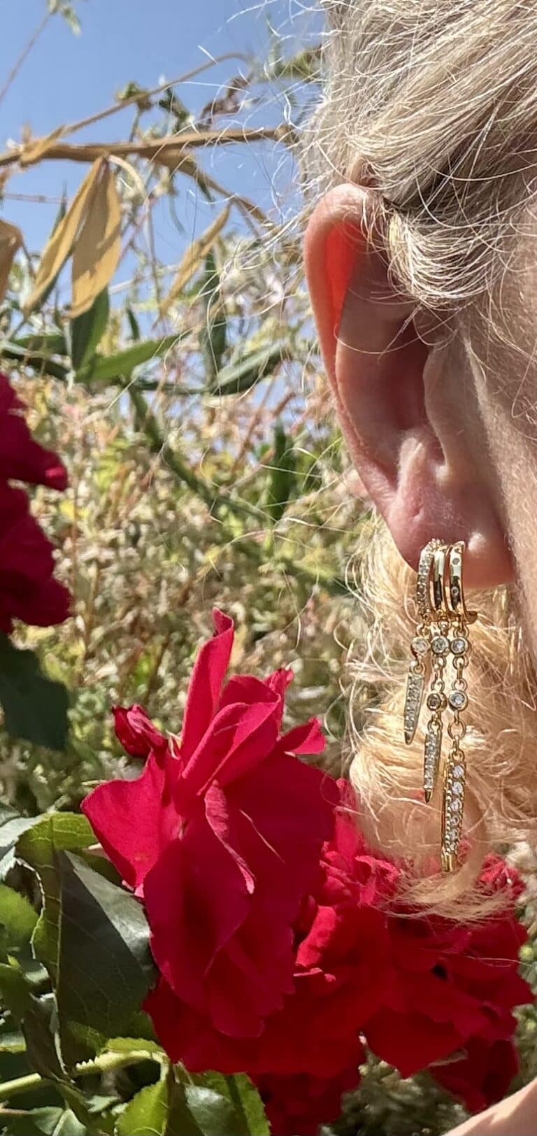 BOUCLES D OREILLES ACIER INOXYDABLE SOHAIA