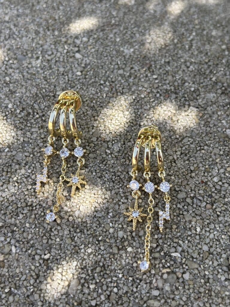 BOUCLES D OREILLES ACIER INOXYDABLE SOHAIA
