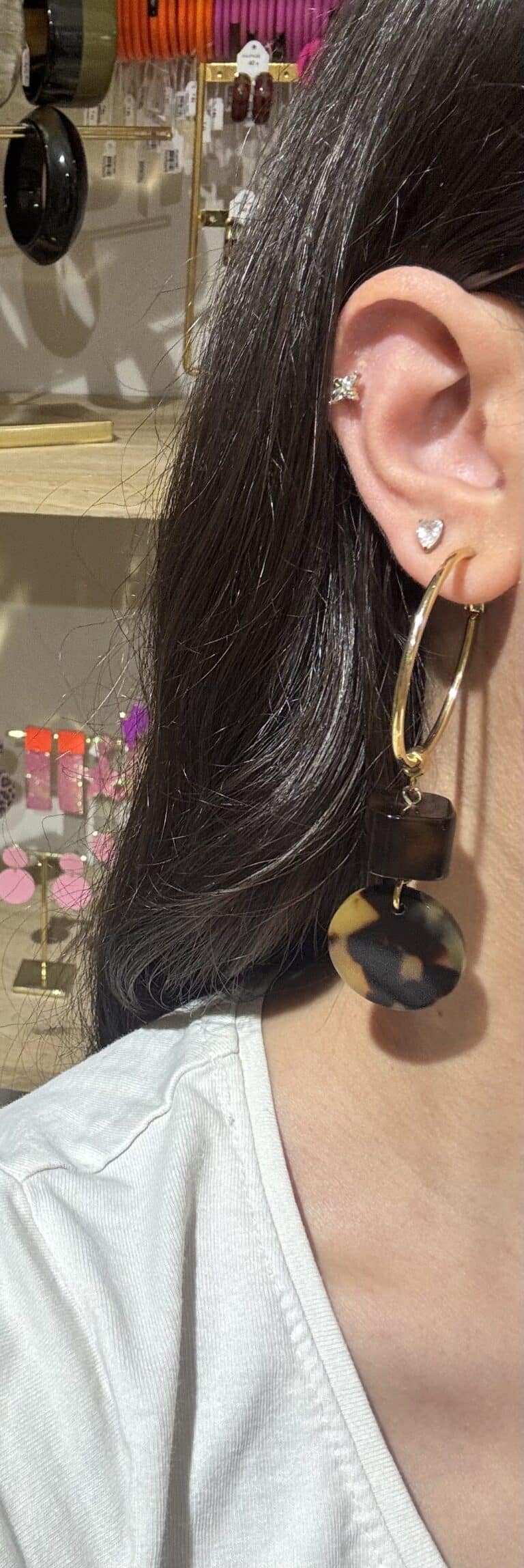 boucles d'oreilles créoles francine bramli