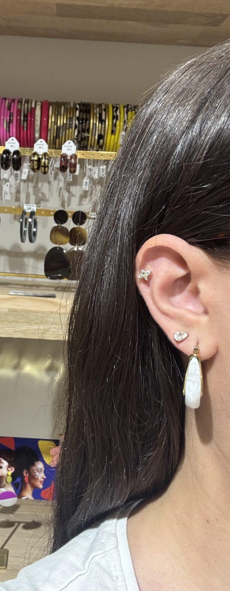 boucles d'oreilles acier inoxydable sohaia bijoux