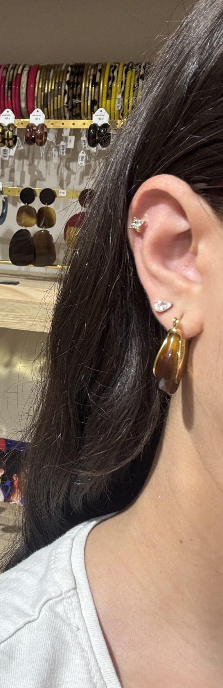 boucles d'oreilles acier inoxydable sohaia bijoux