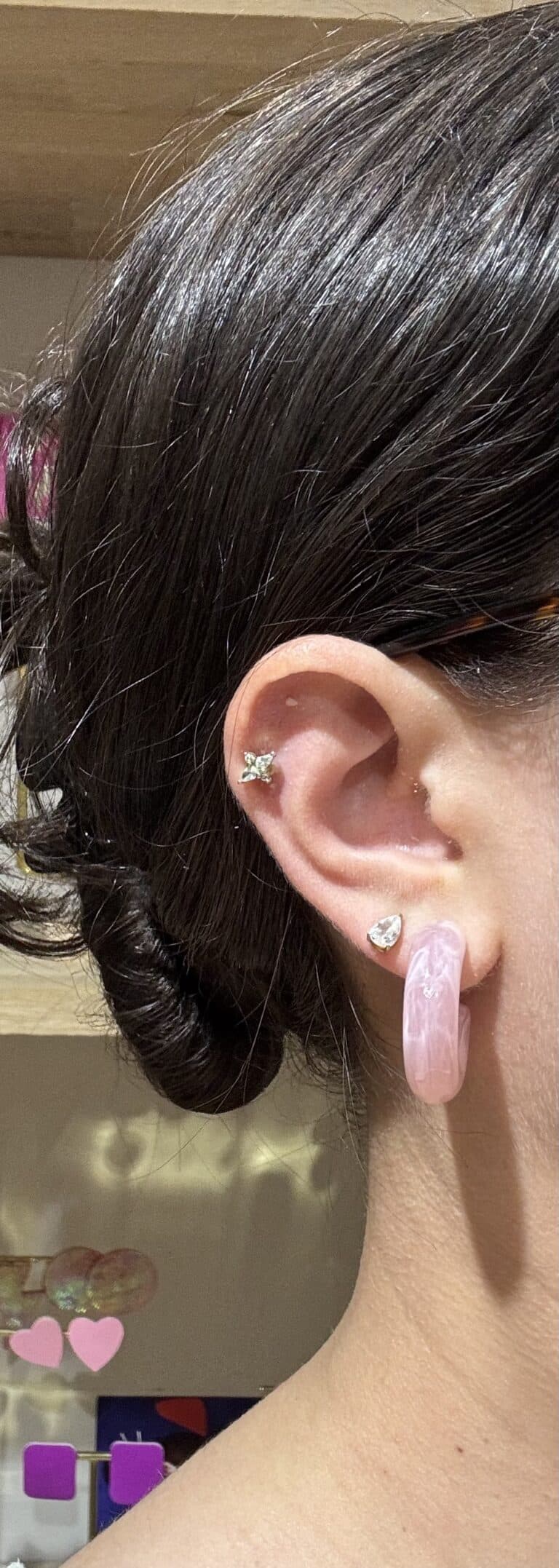 boucles d'oreilles acier inoxydable sohaia bijoux