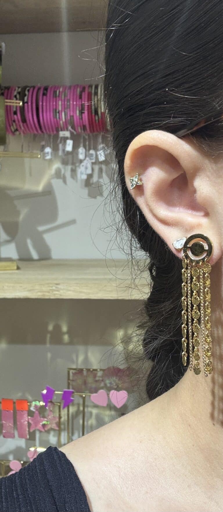 boucles d'oreilles acier inoxydable sohaia bijoux