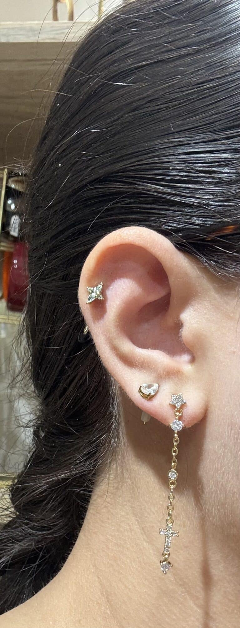 boucles d'oreilles acier inoxydable sohaia bijoux