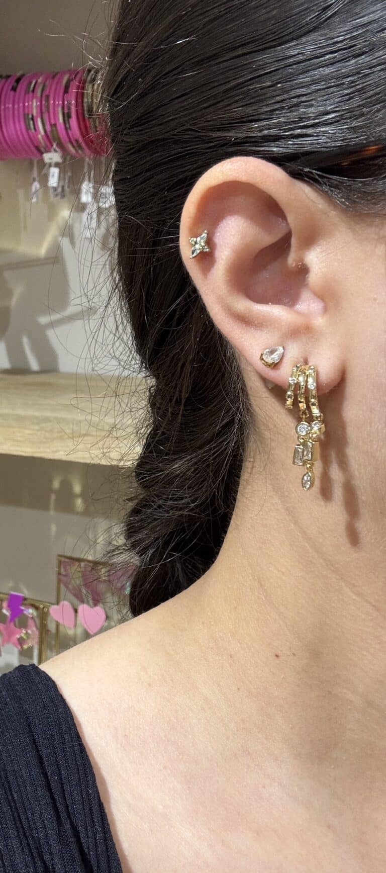 boucles d'oreilles acier inoxydable sohaia bijoux