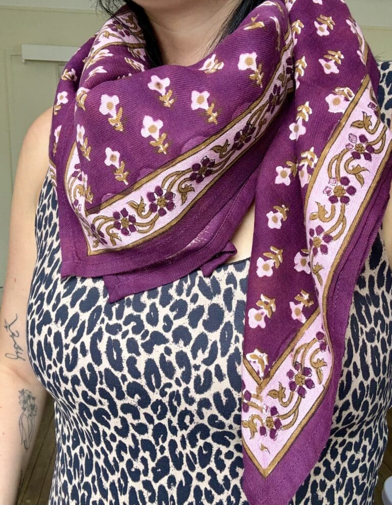 foulard byzantine, sohaia bijoux