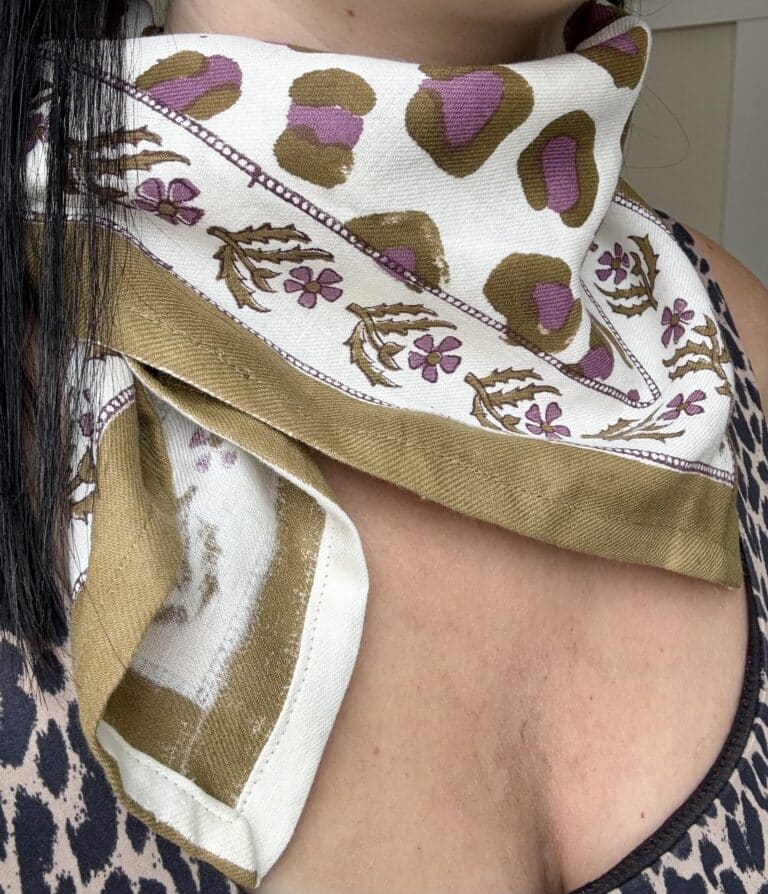 foulard byzantine, sohaia bijoux