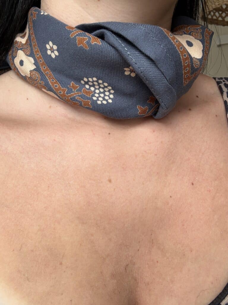 foulard byzantine, sohaia bijoux