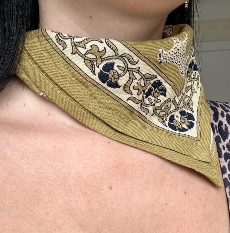 foulard byzantine, sohaia bijoux