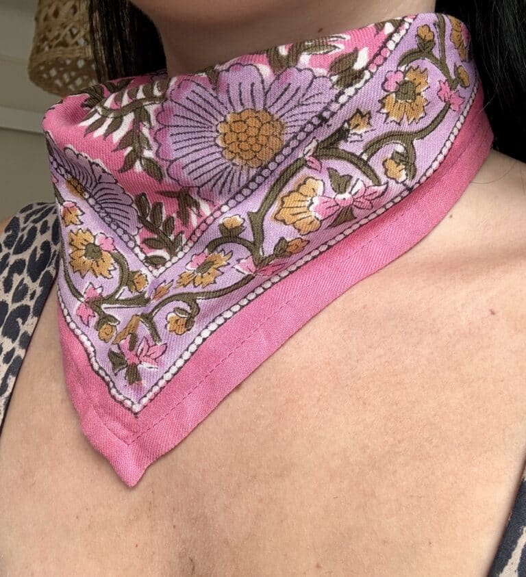 foulard byzantine, sohaia bijoux