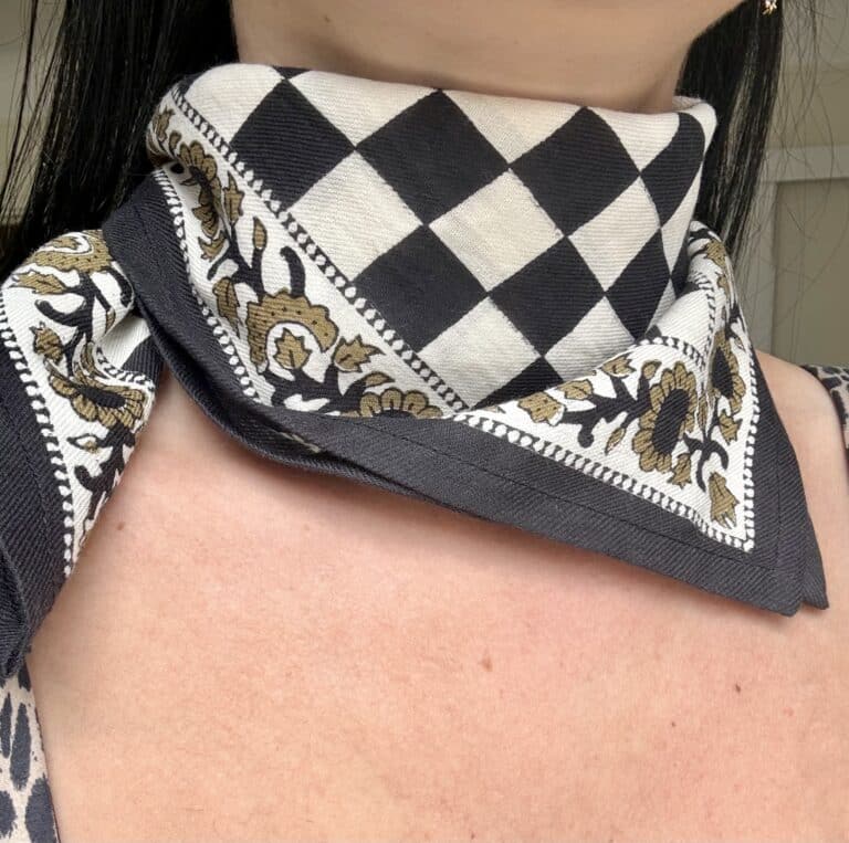 foulard byzantine, sohaia bijoux