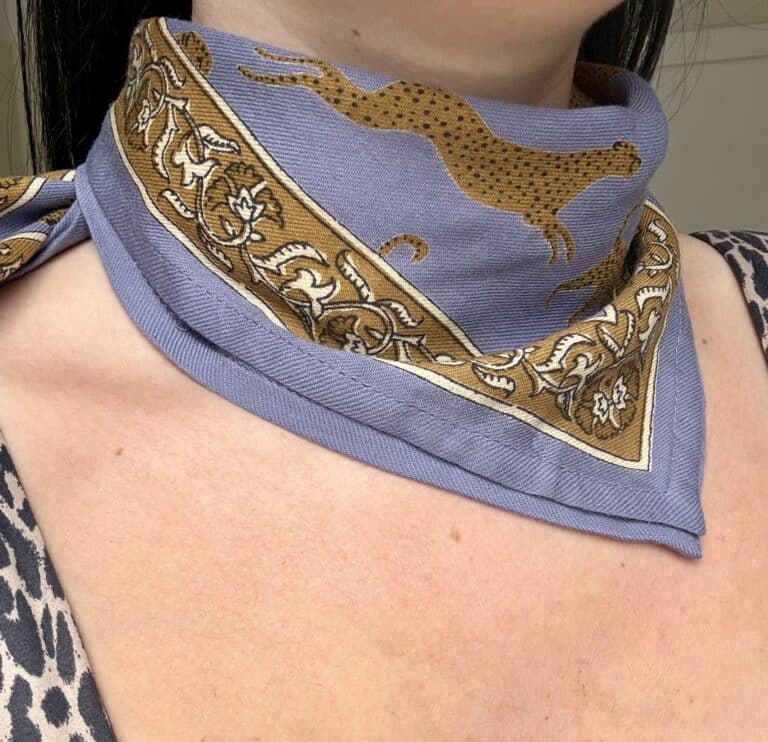 foulard byzantine, sohaia bijoux