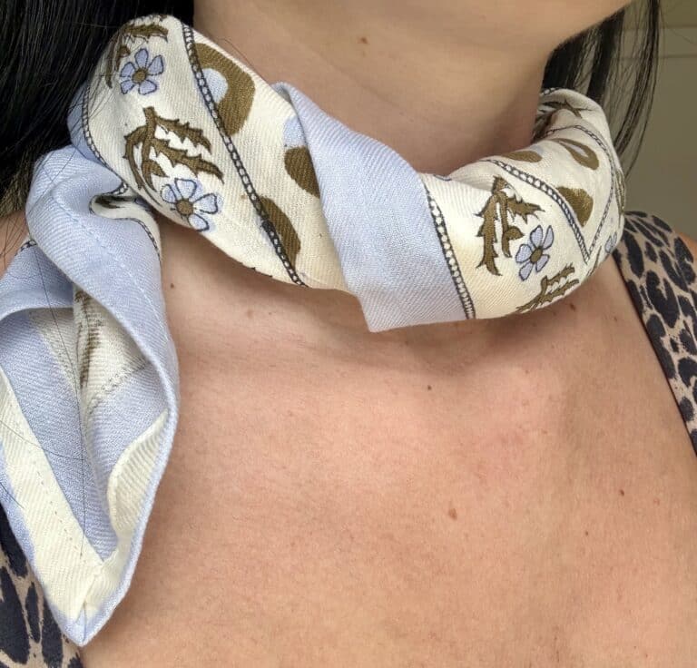foulard byzantine, sohaia bijoux