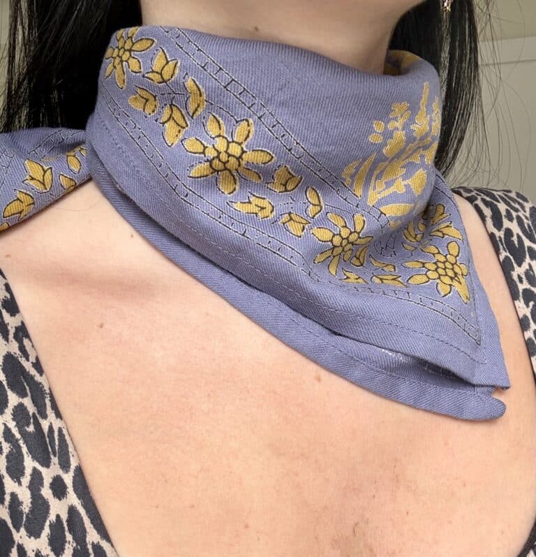 foulard byzantine, sohaia bijoux