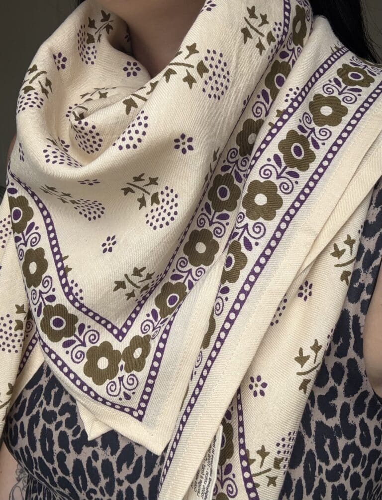 foulard byzantine, sohaia bijoux