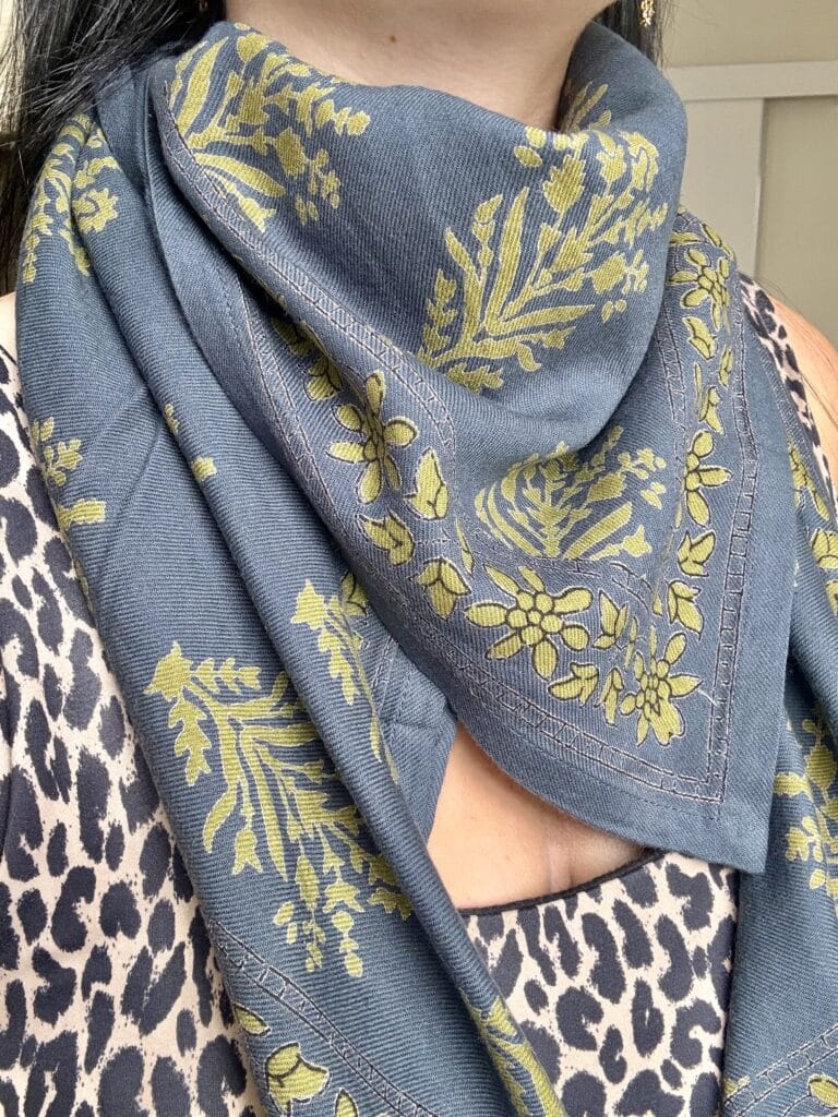 foulard byzantine, sohaia bijoux