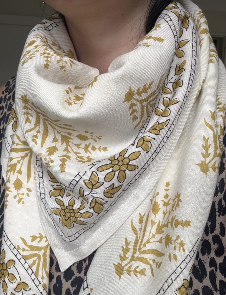 foulard byzantine, sohaia bijoux