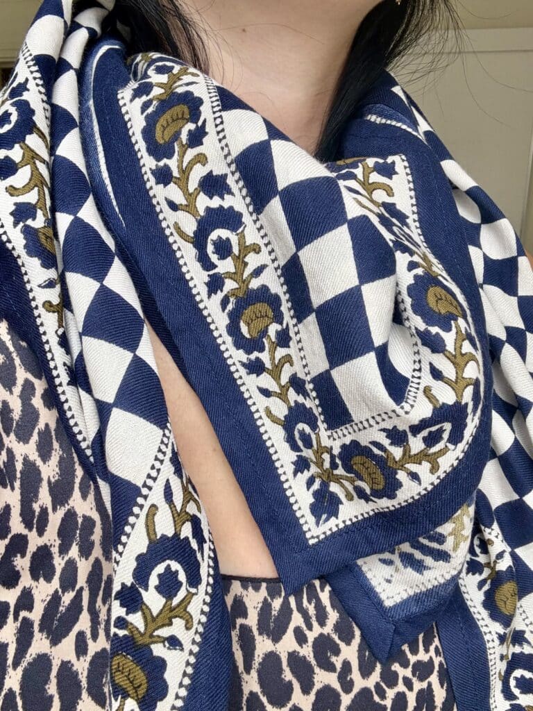 foulard byzantine, sohaia bijoux