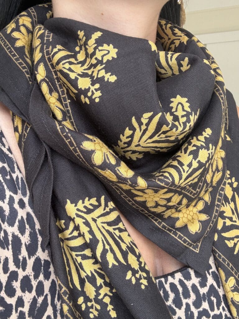 foulard byzantine, sohaia bijoux