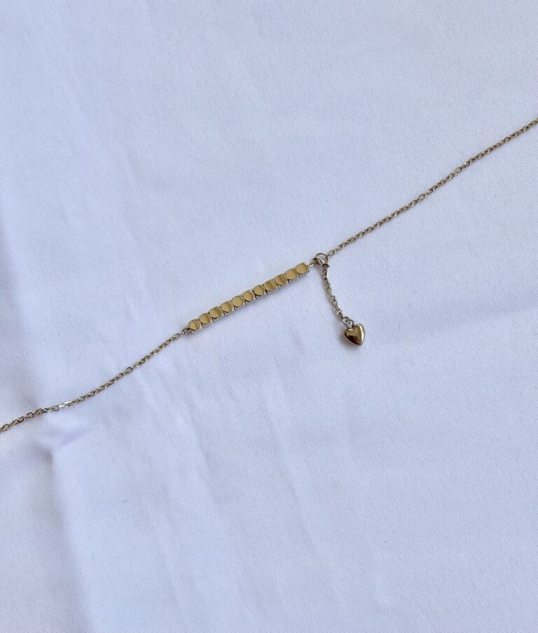 chaine de cheville zag, sohaia bijoux