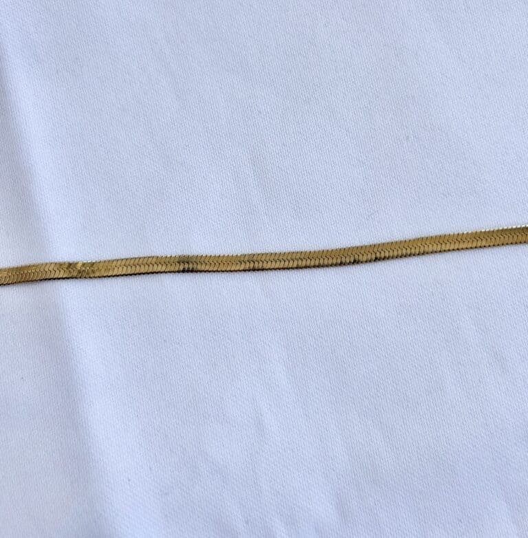 chaine de cheville zag, sohaia bijoux