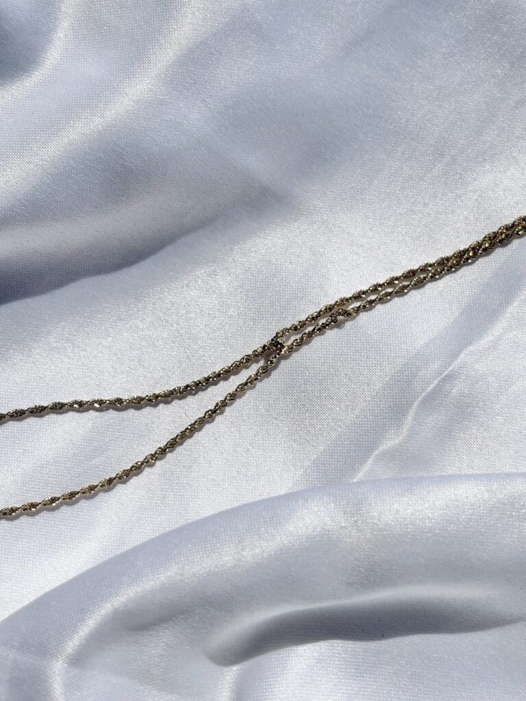chaine de cheville zag, sohaia bijoux