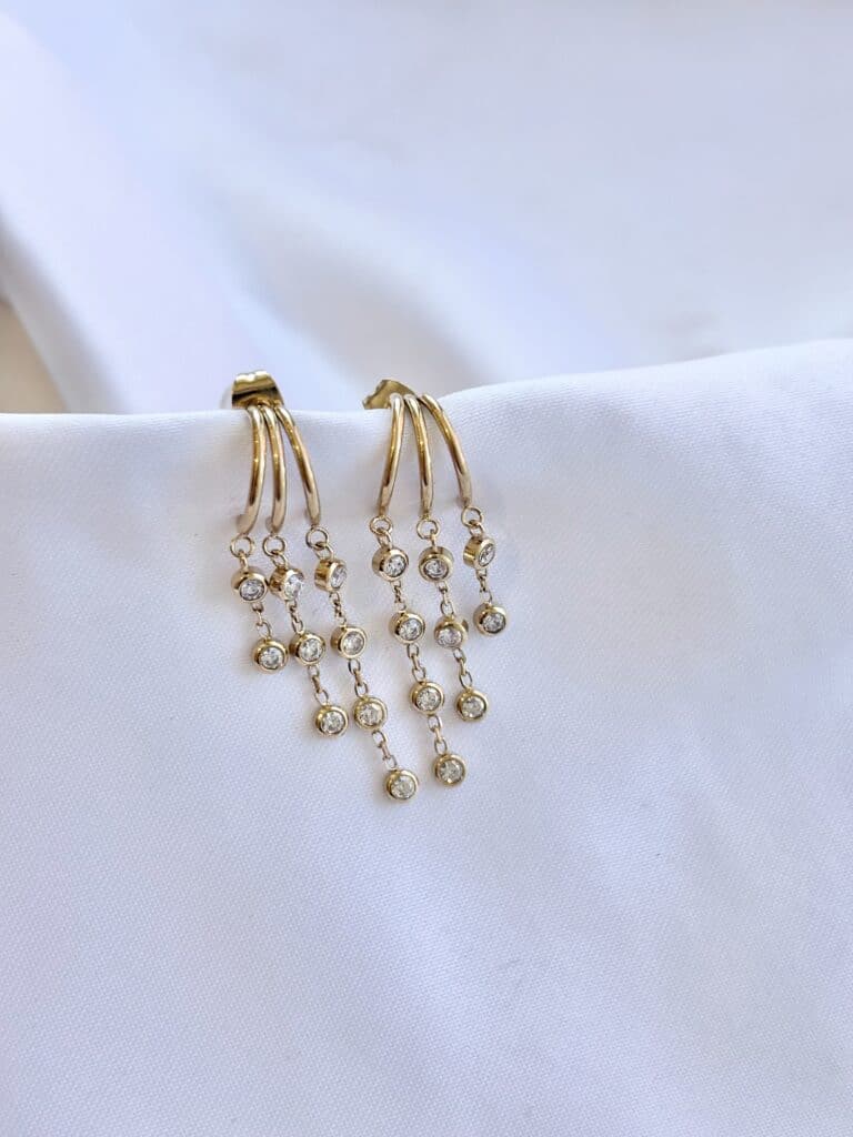 boucles d'oreilles zag, sohaia bijoux