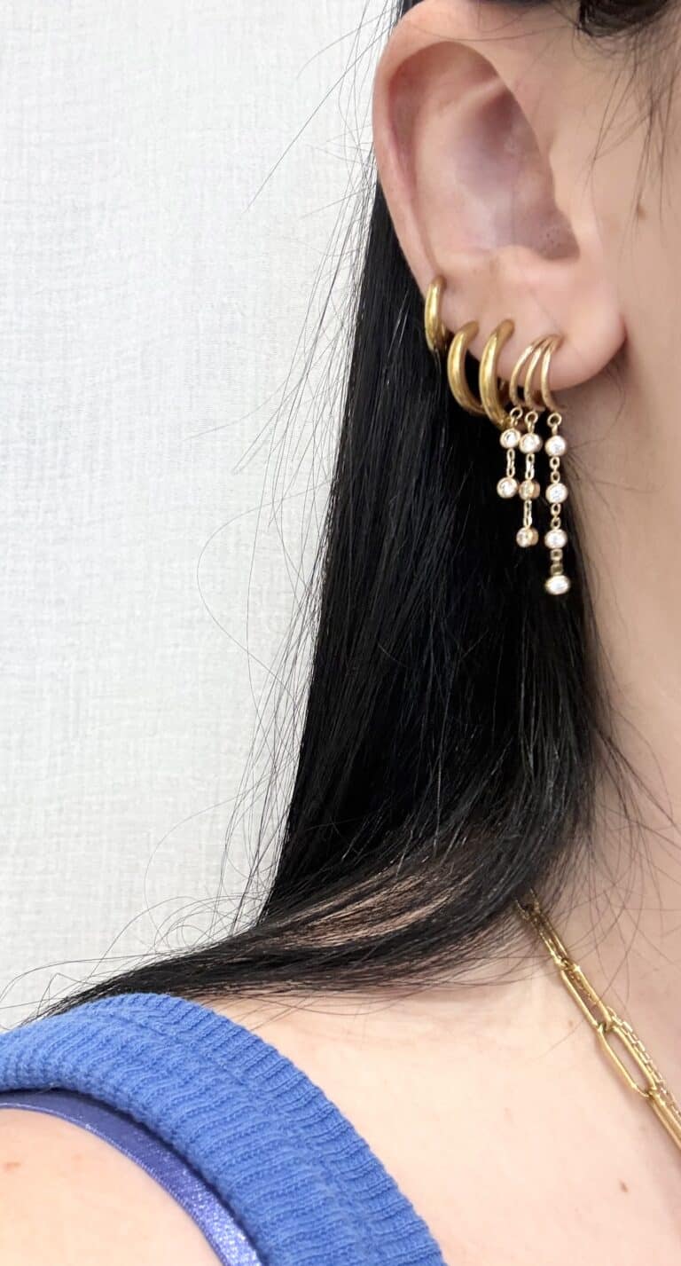 boucles d'oreilles zag, sohaia bijoux