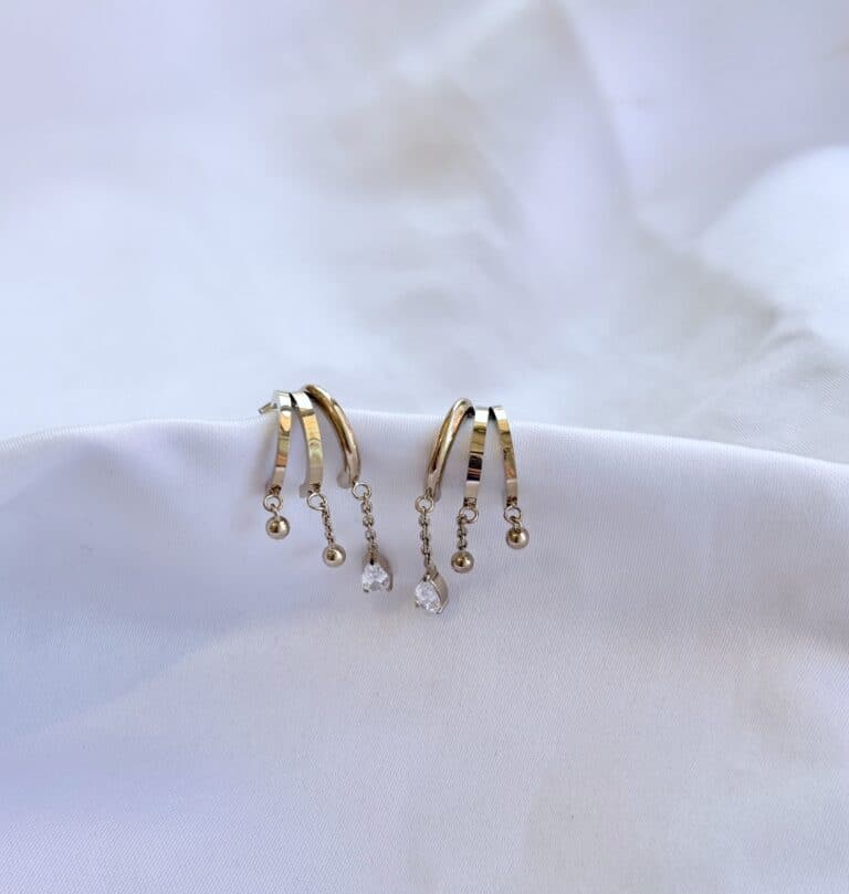 boucles d'oreilles zag, sohaia bijoux