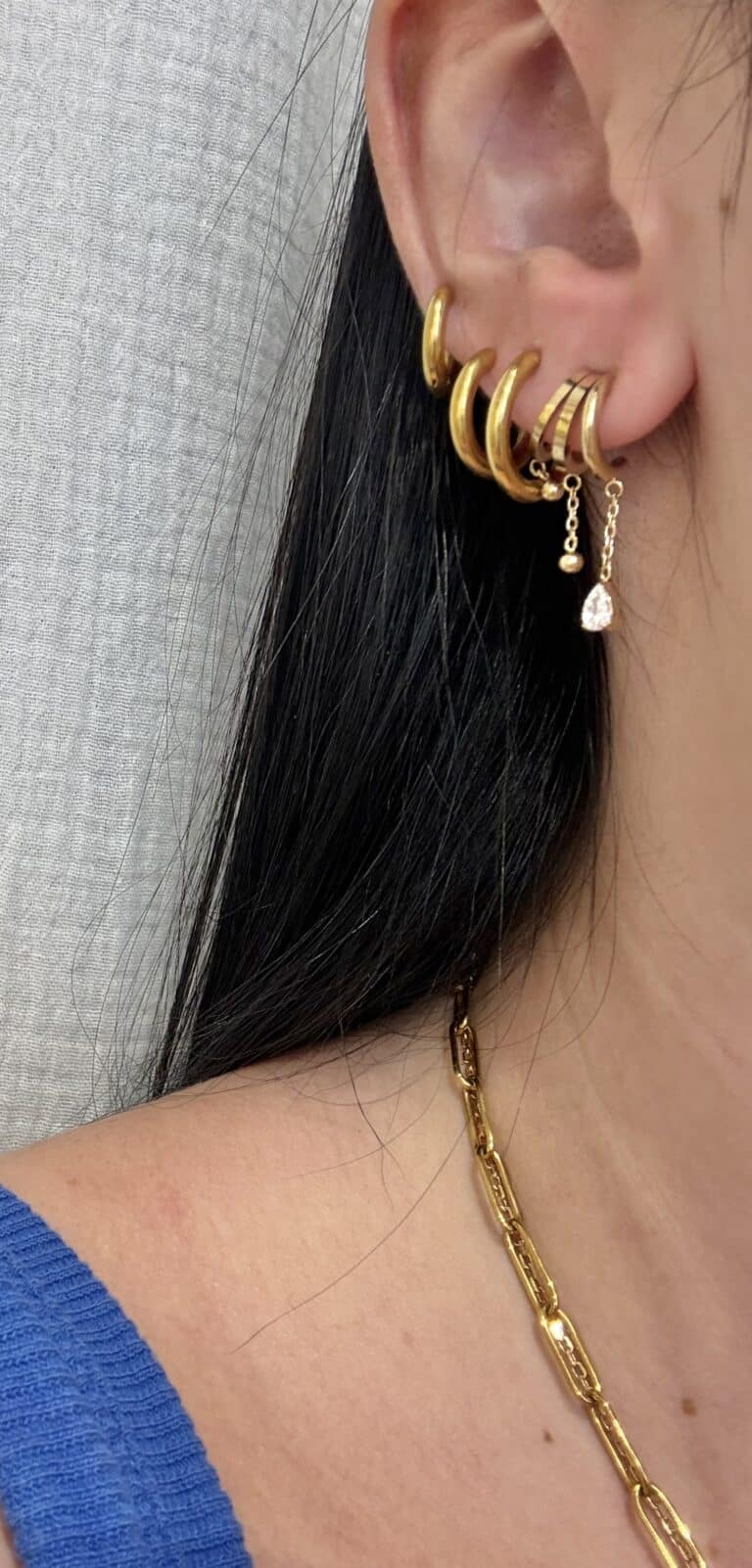boucles d'oreilles zag, sohaia bijoux