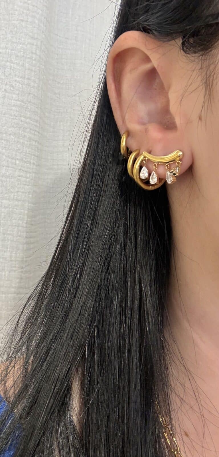 boucles d'oreilles zag, sohaia bijoux