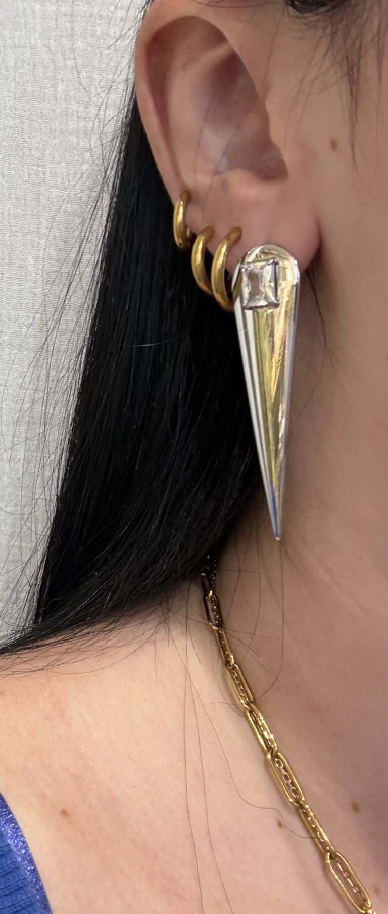 boucles d'oreilles zag, sohaia bijoux