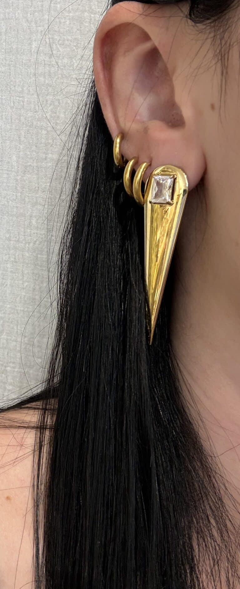 boucles d'oreilles zag, sohaia bijoux