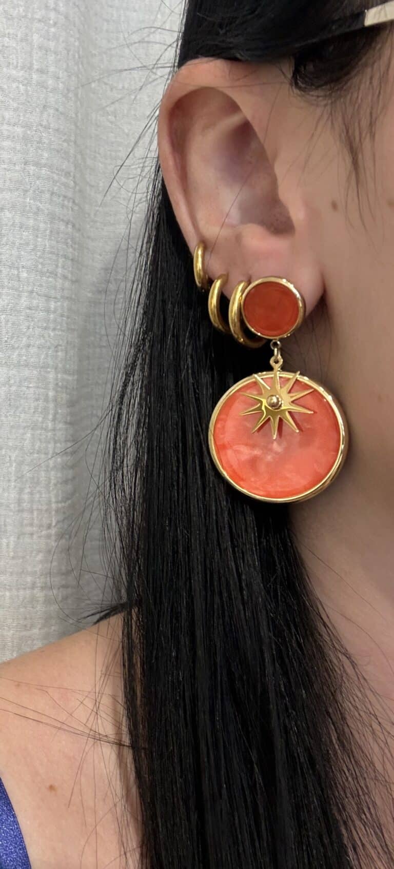 boucles d'oreilles zag, sohaia bijoux
