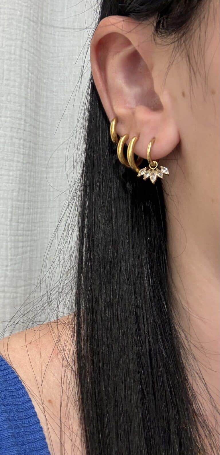 boucles d'oreilles zag, sohaia bijoux