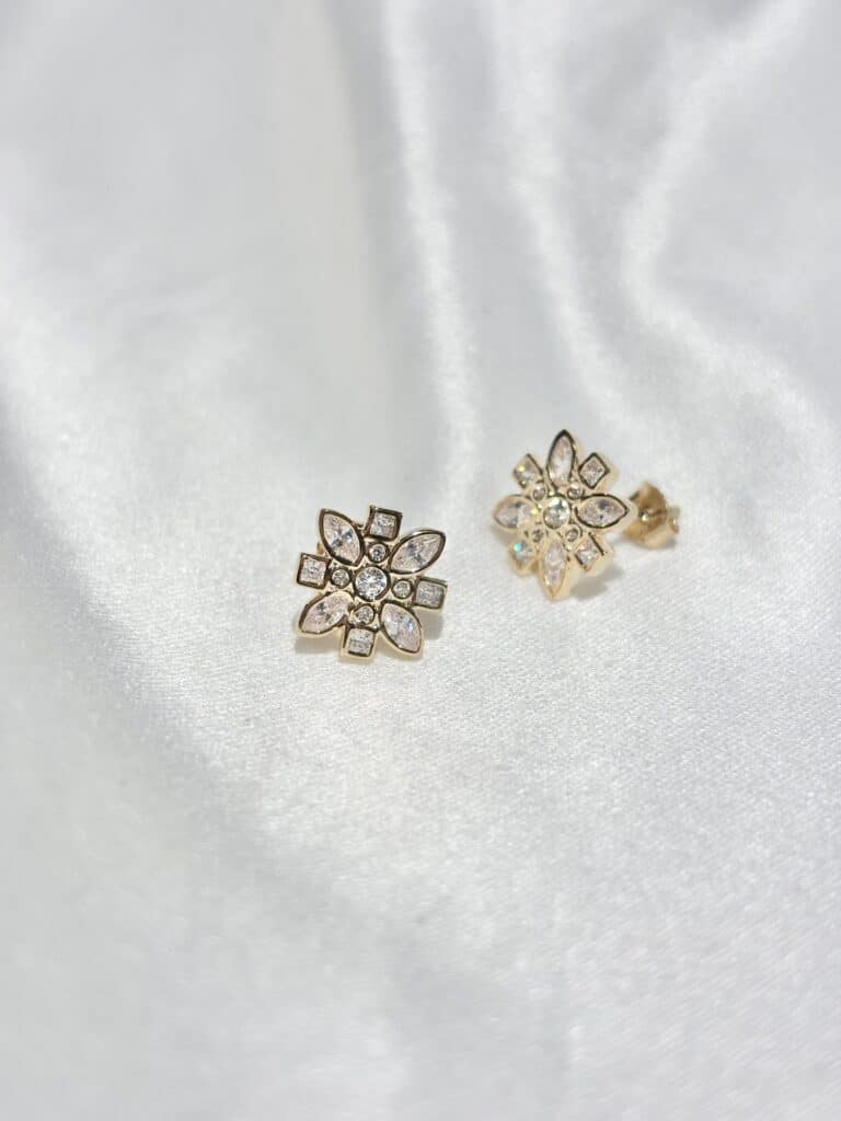 boucles d'oreilles plaqué or sohaia bijoux