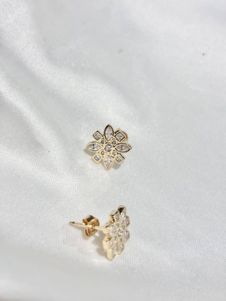 boucles d'oreilles plaqué or sohaia bijoux