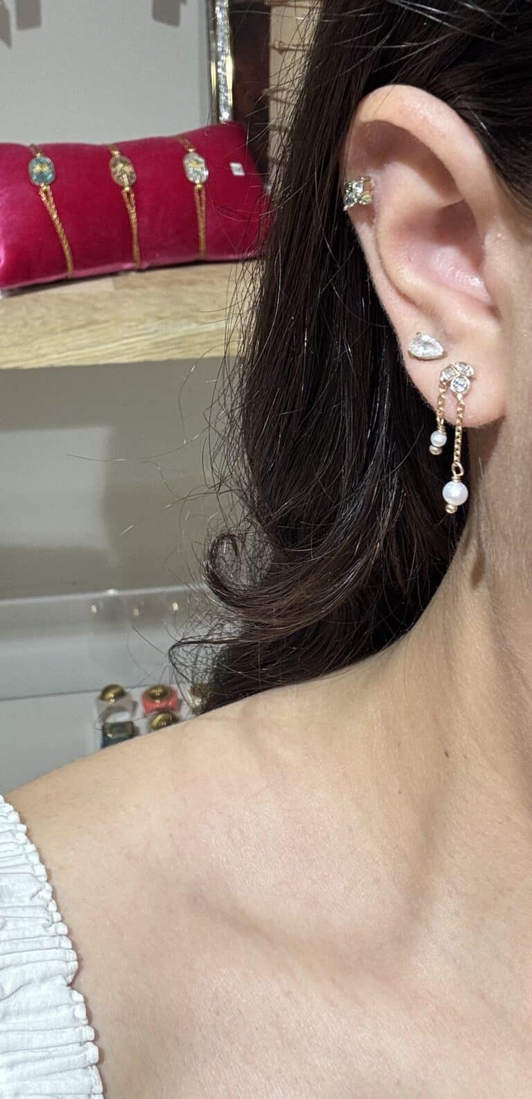 boucles d'oreilles plaqué or sohaia bijoux
