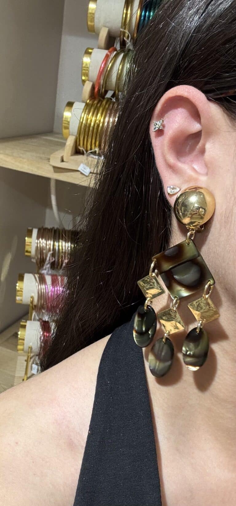 boucles d'oreilles francine bramli sohaia bijoux