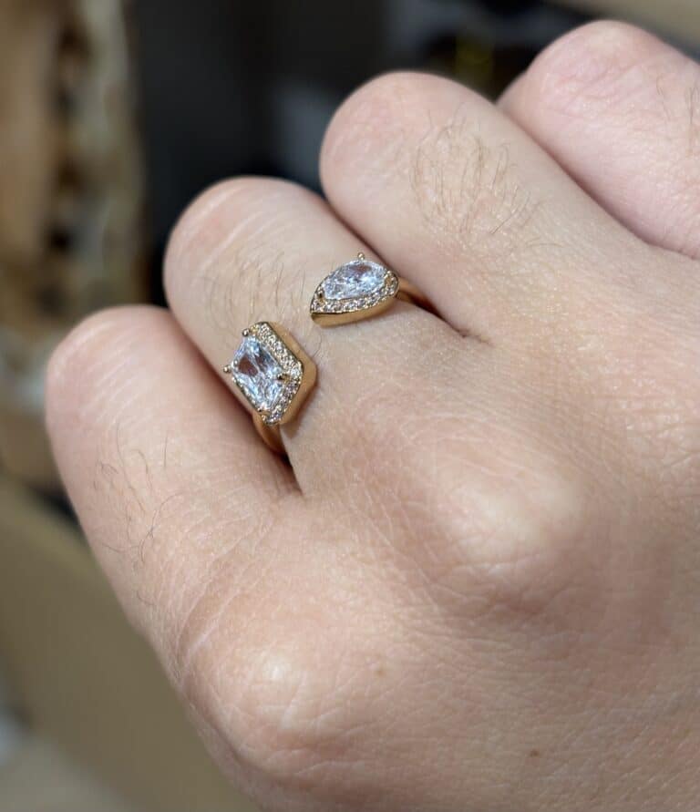 bague plaqué or sohaia bijoux