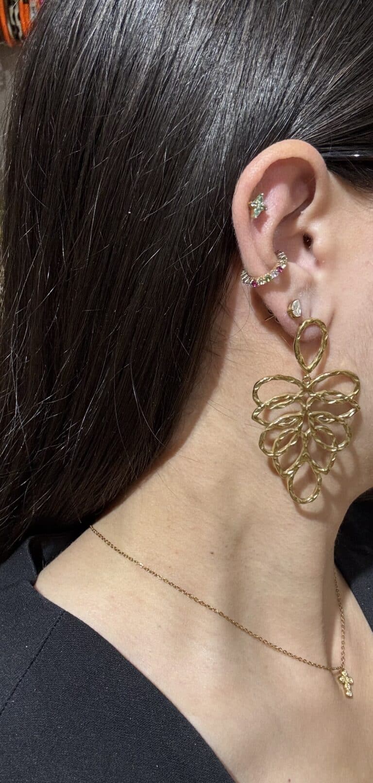 boucles d'oreilles acier inoxydable sohaia bijoux