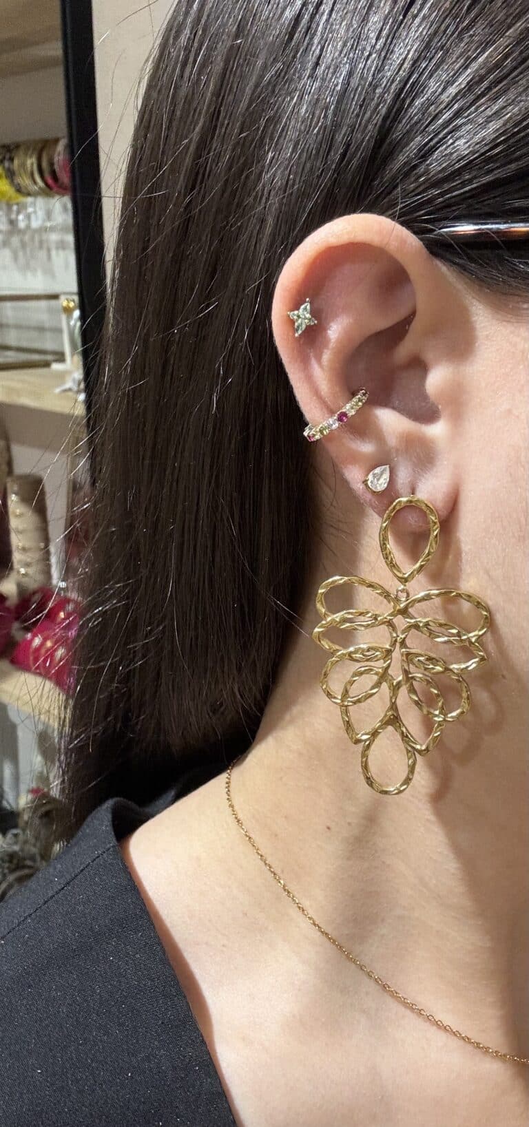 boucles d'oreilles acier inoxydable sohaia bijoux