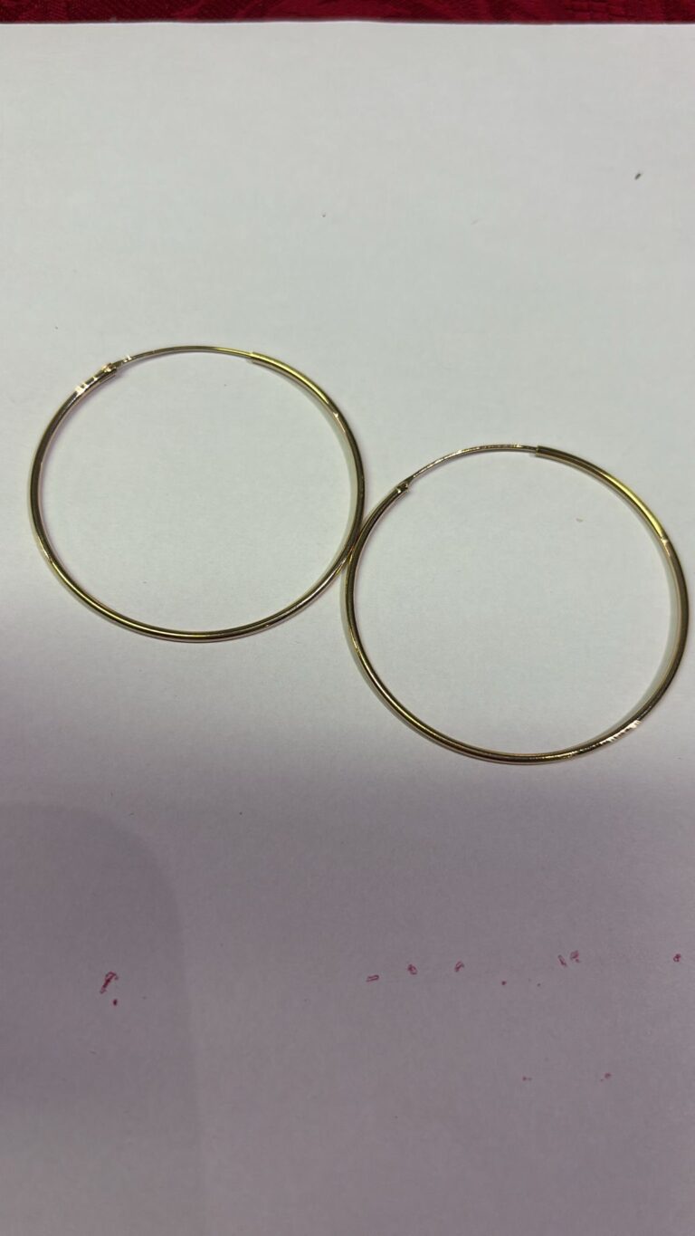 creoles plaqué or sohaia bijoux