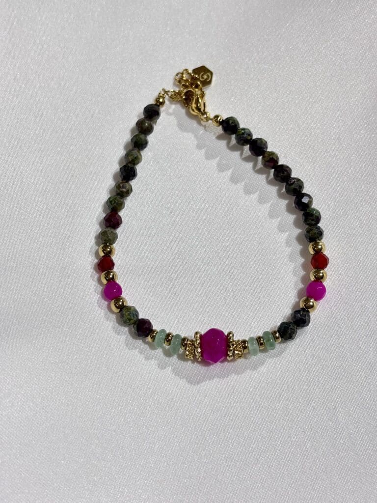 BRACELET ACIER INOXYDABLE PERLE SOHAIA