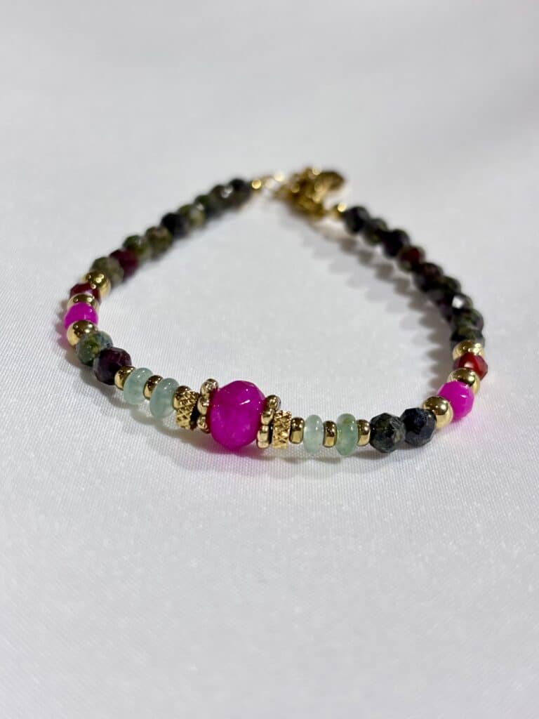 BRACELET ACIER INOXYDABLE PERLE SOHAIA