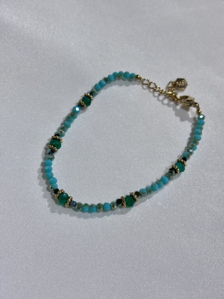 BRACELET ACIER INOXYDABLE PERLE SOHAIA
