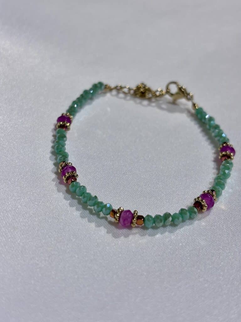 BRACELET ACIER INOXYDABLE PERLE SOHAIA